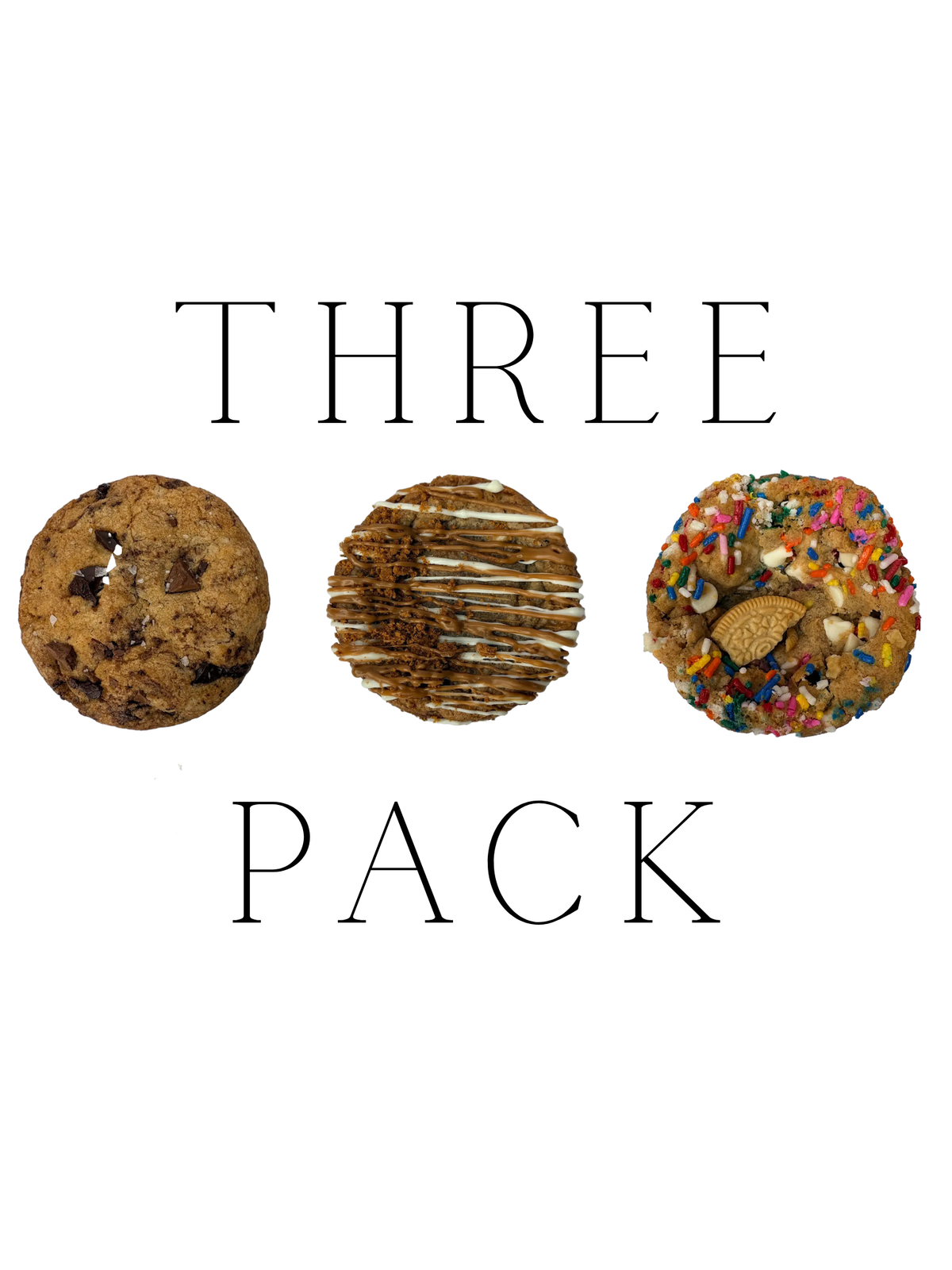 Cookie Three Pack