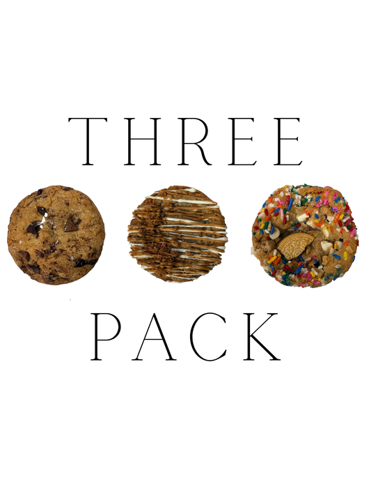 Cookie Three Pack